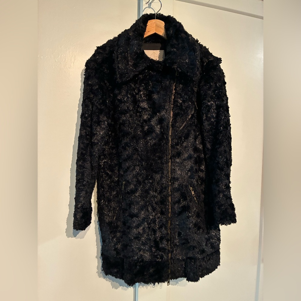 Opening Ceremony 🖤 S Black Teddy Jacket
